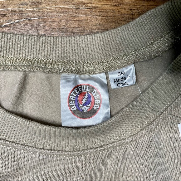 Grateful Dead Forever • NEW • Teddy Sweatshirt Tie Dye Women Small - Picture 4 of 5